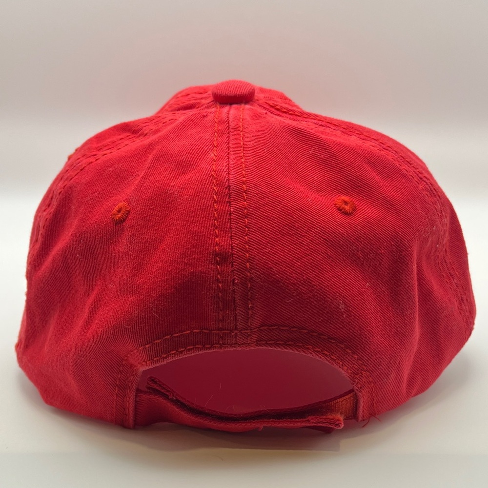 Cardinals Embroidered Cap with Sparkles - Picture 5 of 12